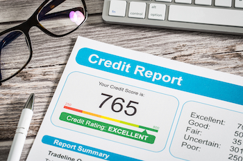 Credit score sheet